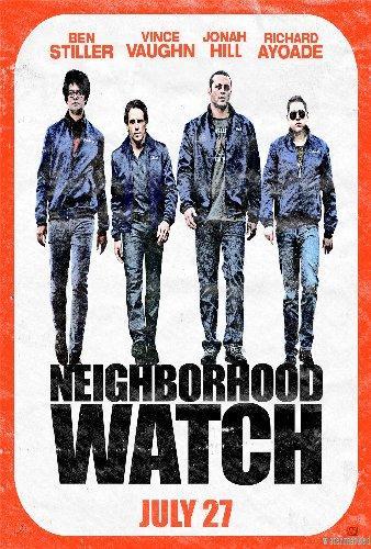 Neighborhood Watch Mini movie poster Sign 8in x 12in