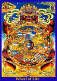 Wheel Of Life poster tin sign Wall Art