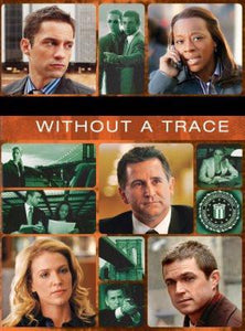 Without A Trace poster tin sign Wall Art