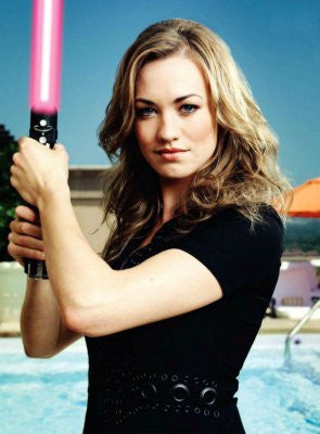 Yvonne Strahovski poster 11x17 #01 Light Saber The Poster Depot