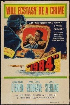 1984 Mini Metal Movie Poster 8in x 12in