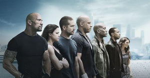 Furious 7 movie poster Sign 8in x 12in