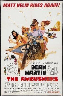Ambushers Mini Metal Movie Poster 8in x 12in