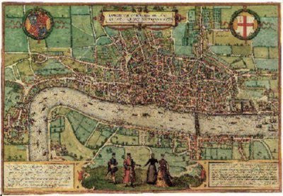 Antique Maps Mini Poster 11x17 #1