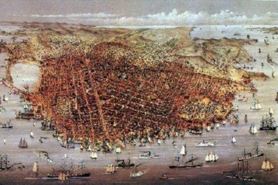 Antique Maps Mini Poster 11x17 #2 | The Poster Depot The Poster Depot