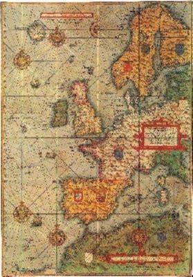 Antique Maps poster tin Metal Print Wall Art