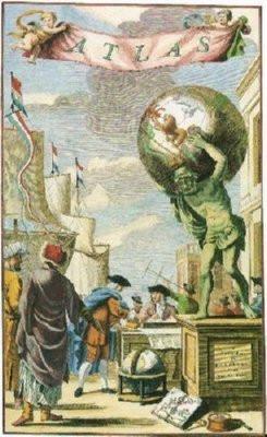 Antique Maps Metal Poster Print 8in x 12in 12"x16" The Poster Depot