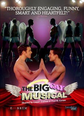 Big Gay Musical Photo Sign 8in x 12in