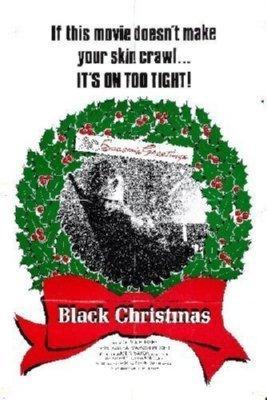 Black Christmas Mini movie poster Metal Print 8in x 12in