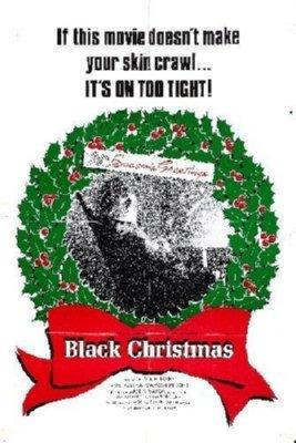 Black Christmas Mini Metal Movie Poster 8in x 12in