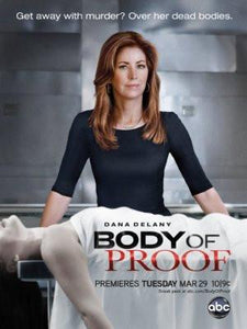 Body Of Proof poster tin sign Wall Art