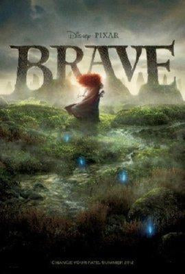 Brave Mini movie poster Metal Print 8in x 12in