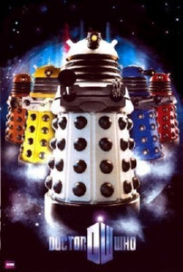 Dalek Mini Poster 11x17 Dr Who in Mail/storage/gift tube