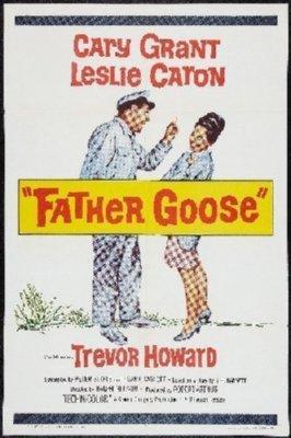 Father Goose Mini movie poster Sign 8in x 12in