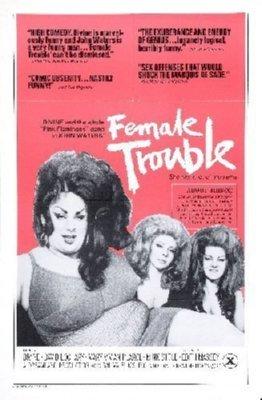 Female Trouble Mini Metal Movie Poster 8in x 12in