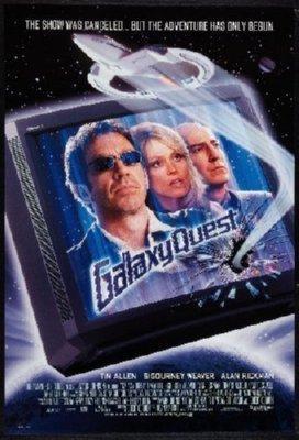 Galaxy Quest Mini movie poster Sign 8in x 12in