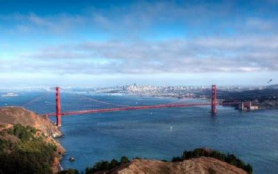 Golden Gate Bridge San Francisco poster tin sign Wall Art