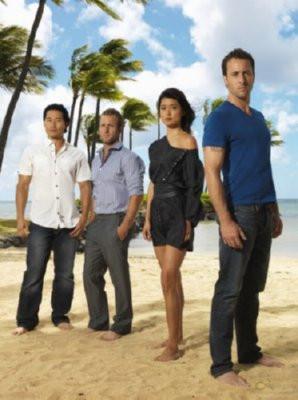 Hawaii 5-0 Cast poster tin Metal Print Wall Art