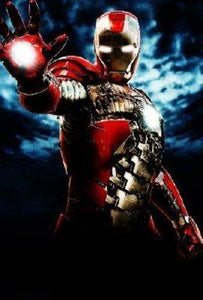 Iron Man Mini movie poster Sign 8in x 12in