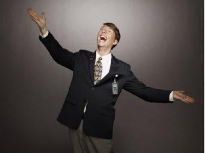 Jack Mcbrayer poster tin Metal Print Wall Art
