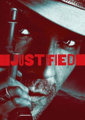 Justified Photo Sign 8in x 12in