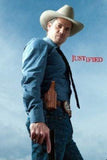 Justified poster tin sign Wall Art