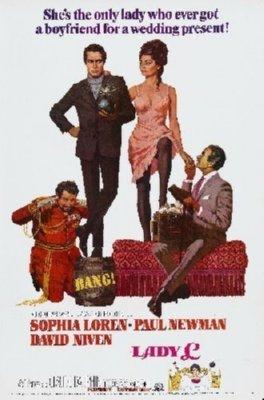 Lady L Mini Metal Movie Poster 8in x 12in