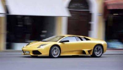 Lamborghini Mercialago poster tin Metal Print Wall Art