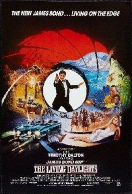 Living Daylights Mini Metal Movie Poster 8in x 12in