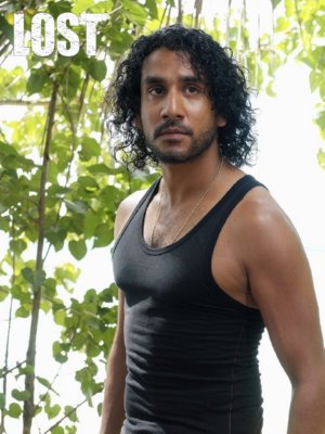 Lost Mini Poster 11x17in Naveen Andrews in Mail/storage/gift tube
