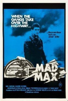 Mad Max Mini movie poster Sign 8in x 12in