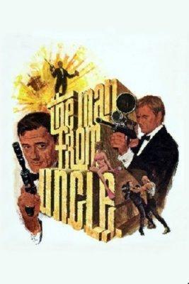 Man From Uncle Mini movie poster Metal Print 8in x 12in