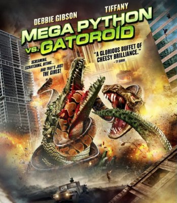 Mega Python Vs Gatoroid Mini Poster 11x17in in Mail/storage/gift tube