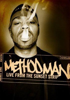 Method Man Live Photo Sign 8in x 12in