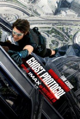 Mission Impossible Ghost protocol Mini movie poster Metal Print 8in x 12in