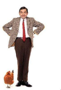 Mr Bean Mini movie poster Sign 8in x 12in