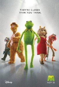 Muppets Mini movie poster Sign 8in x 12in