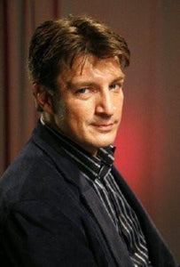 Nathan Fillion poster tin sign Wall Art