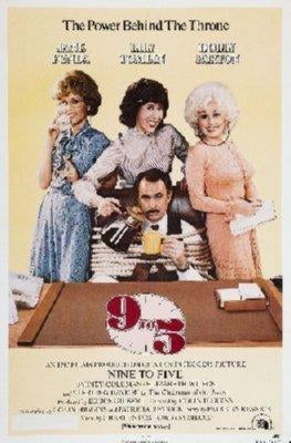 Nine To Five Mini Metal Movie Poster 8in x 12in