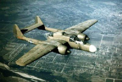 Northrop P-61 poster tin Metal Print Wall Art
