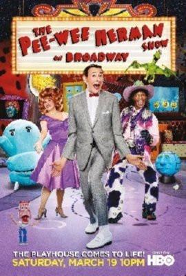 Peewee Herman Broadway poster tin Metal Print Wall Art
