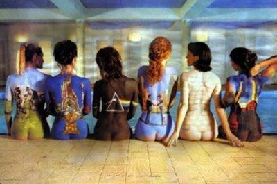 Pink Floyd Backs poster tin Metal Print Wall Art