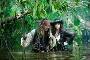 Pirates On Stranger Tides Photo Sign 8in x 12in