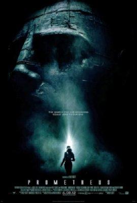 Prometheus Mini Metal Movie Poster 8in x 12in