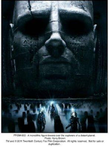 Prometheus Mini movie poster Sign 8in x 12in