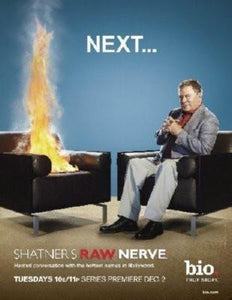 Raw Nerve poster tin sign Wall Art