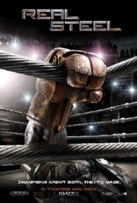 Real Steel Mini movie poster Sign 8in x 12in