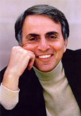 Carl Sagan Mini Poster 11inx17in