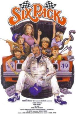 Six Pack Mini movie poster Sign 8in x 12in