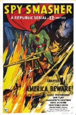 Spy Smasher Mini Metal Movie Poster 8in x 12in The Poster Depot